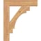 Ekena Millwork Merced Block Smooth Bracket, Western Red Cedar, 3 1/2"W x 20"D x 24"H BKT04X20X24MRC05SWR - alternate 3